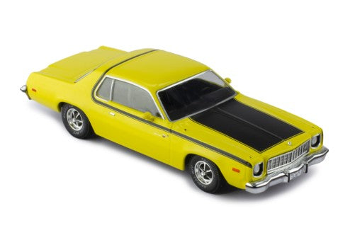 1975 Plymouth Fury Road Runner Amarillo/Negro 1:43 IXO Models CLC541N.22
