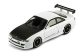 1997 Nissan 240SX (S14) Blanco/Negro 1:43 IXO Models CLC552N.22