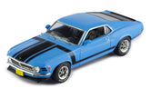 1970 Ford Mustang BOSS 302 Azul/Negro 1:43 IXO Models CLC569N