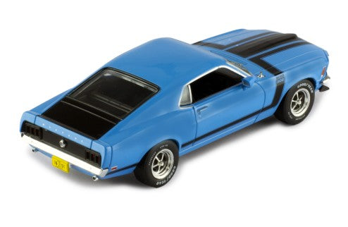 1970 Ford Mustang BOSS 302 Azul/Negro 1:43 IXO Models CLC569N