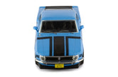 1970 Ford Mustang BOSS 302 Azul/Negro 1:43 IXO Models CLC569N