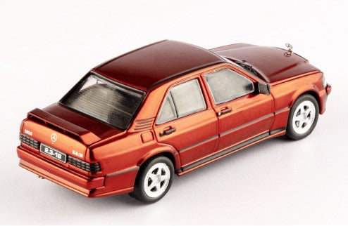 1984 Mercedes-Benz 190 E 2.3 16V Custom Rojo Metalizado 1:43 IXO Models CLC580N.22
