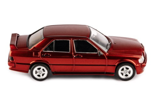 1984 Mercedes-Benz 190 E 2.3 16V Custom Rojo Metalizado 1:43 IXO Models CLC580N.22
