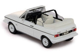 1981 Volkswagen VW Golf MK I Convertible Blanco 1:43 IXO Models CLC590N.22