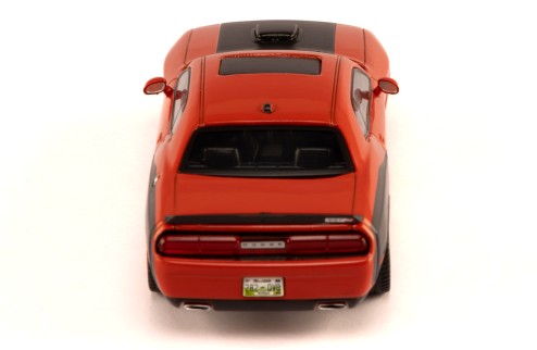 2009 Dodge Challenger SRT8 Rojo/Negro 1:43 IXO Models CLC597N.22