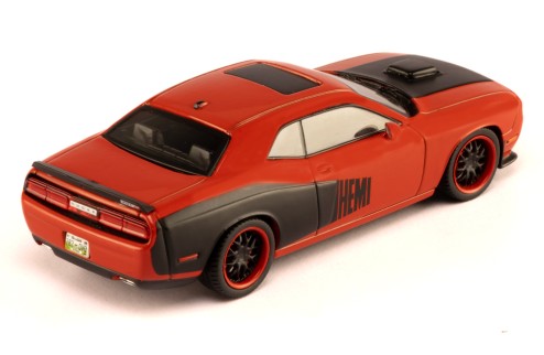 2009 Dodge Challenger SRT8 Rojo/Negro 1:43 IXO Models CLC597N.22