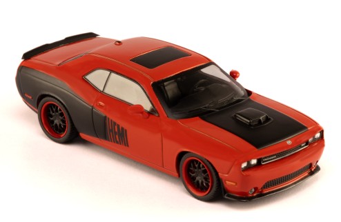 2009 Dodge Challenger SRT8 Rojo/Negro 1:43 IXO Models CLC597N.22