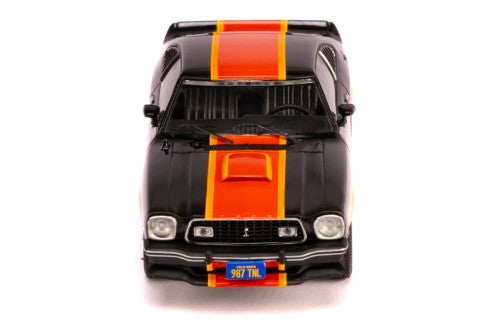 1977 Ford Mustang II Cobra Negro Decorado 1:43 IXO Models CLC599N.22