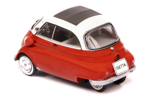 1959 BMW Isetta Rojo/Blanco 1:43 IXO Models CLC604N.22