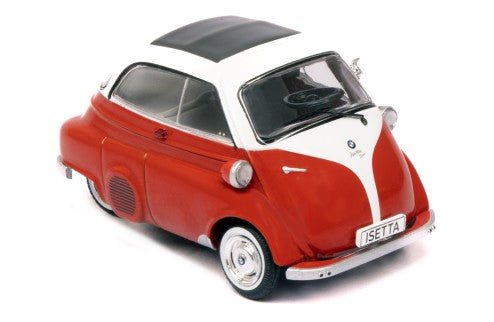1959 BMW Isetta Rojo/Blanco 1:43 IXO Models CLC604N.22