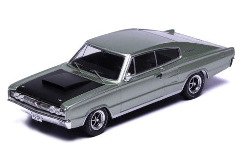 1967 Dodge Charger Verde Metalizado/Negro 1:43 IXO Models CLC605N.22