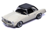 1964 Mercedes 230 SL (W113) HardTop Beige/Negro 1:43 IXO Models CLC617N.22