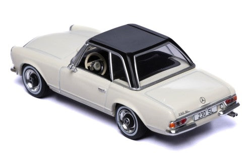 1964 Mercedes 230 SL (W113) HardTop Beige/Negro 1:43 IXO Models CLC617N.22