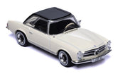 1964 Mercedes 230 SL (W113) HardTop Beige/Negro 1:43 IXO Models CLC617N.22