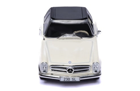 1964 Mercedes 230 SL (W113) HardTop Beige/Negro 1:43 IXO Models CLC617N.22