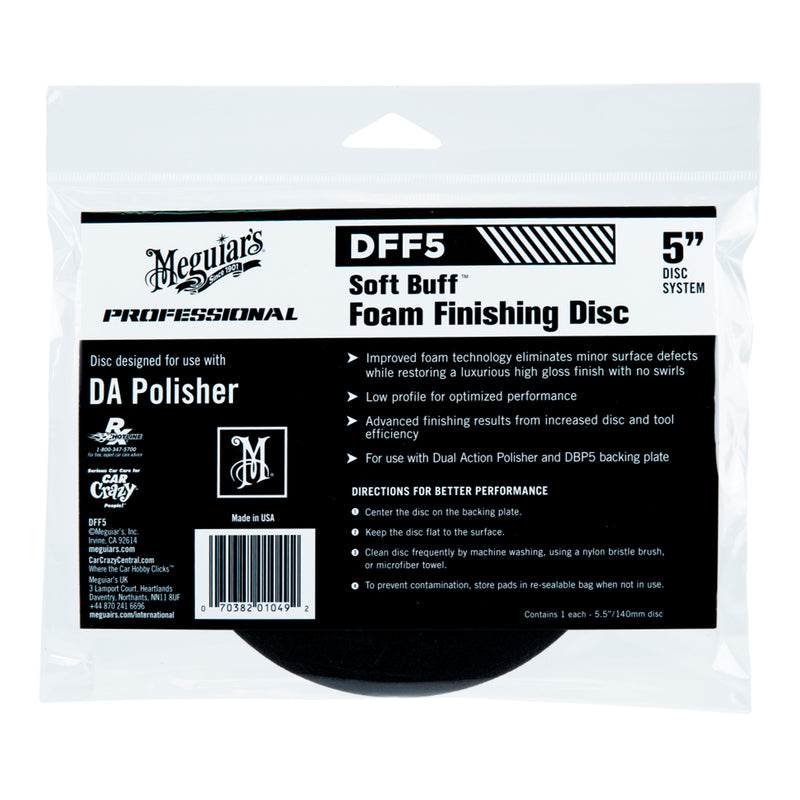 MEGUIAR´S SOFT BUFF FOAM FINISHING DISC 5"