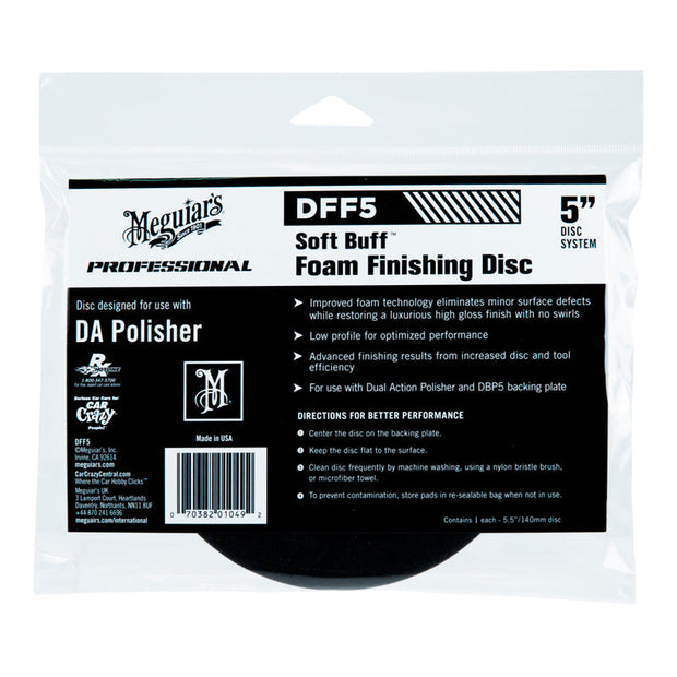 MEGUIAR´S SOFT BUFF FOAM FINISHING DISC 5"
