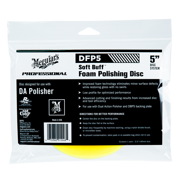 MEGUIAR´S SOFT BUFF FOAM POLISHING DISC 5"