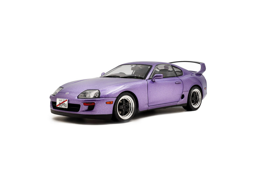 1993 Toyota Supra MK4 (A80) Púrpura Metalizado 1:18 Solido S1807607