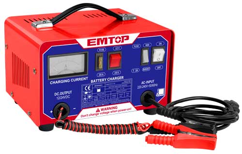 CARGADOR BATERÍAS 12/24V EMTOP
