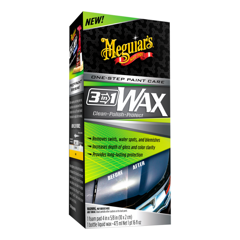 MEGUIAR´S 3 IN 1 PAINT WAX 473 ML
