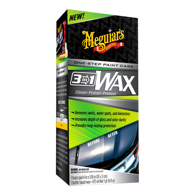 MEGUIAR´S 3 IN 1 PAINT WAX 473 ML