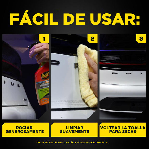 MEGUIAR´S HYBRID CERAMIC WATERLESS WASH&WAX 710ml