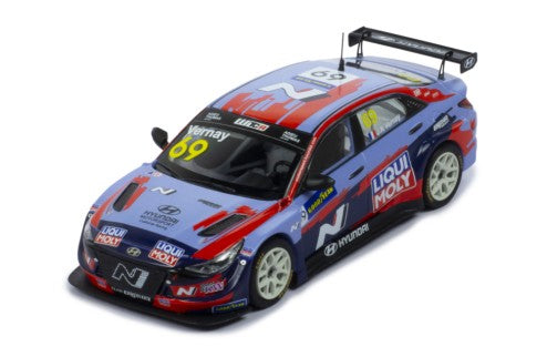 2021 Hyundai Elantra N TCR Liqui Moly Nº69 Vernay WTCR Deutschland 1:43 IXO Models GTM156A