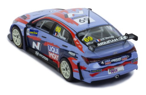 2021 Hyundai Elantra N TCR Liqui Moly Nº69 Vernay WTCR Deutschland 1:43 IXO Models GTM156A