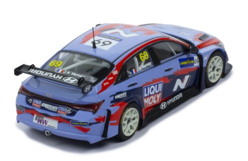 2021 Hyundai Elantra N TCR Liqui Moly Nº69 Vernay WTCR Deutschland 1:43 IXO Models GTM156A