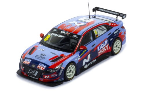 2021 Hyundai Elantra N TCR Liqui Moly Nº8 Engstler WTCR Deutschland 1:43 IXO Models GTM156B