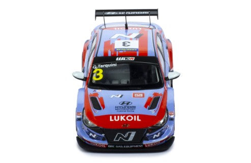 2021 Hyundai Elantra N TCR Lukoil Nº3 G.Tarquini WTCR Portugal 1:43 IXO Models GTM157B