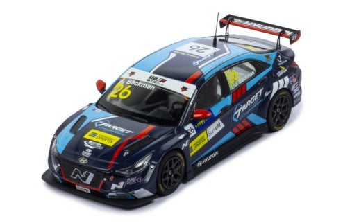 2021 Hyundai Elantra N TCR Nº26 J.Backman WTCR Portugal 1:43 IXO Models GTM158A