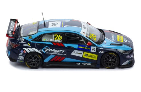 2021 Hyundai Elantra N TCR Nº26 J.Backman WTCR Portugal 1:43 IXO Models GTM158A