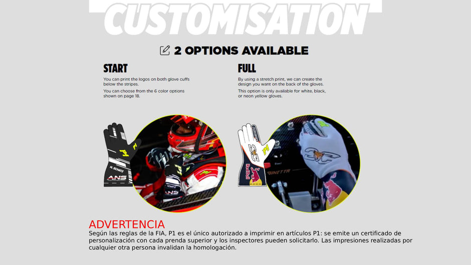 P1 GUANTES PERSONALIZADOS