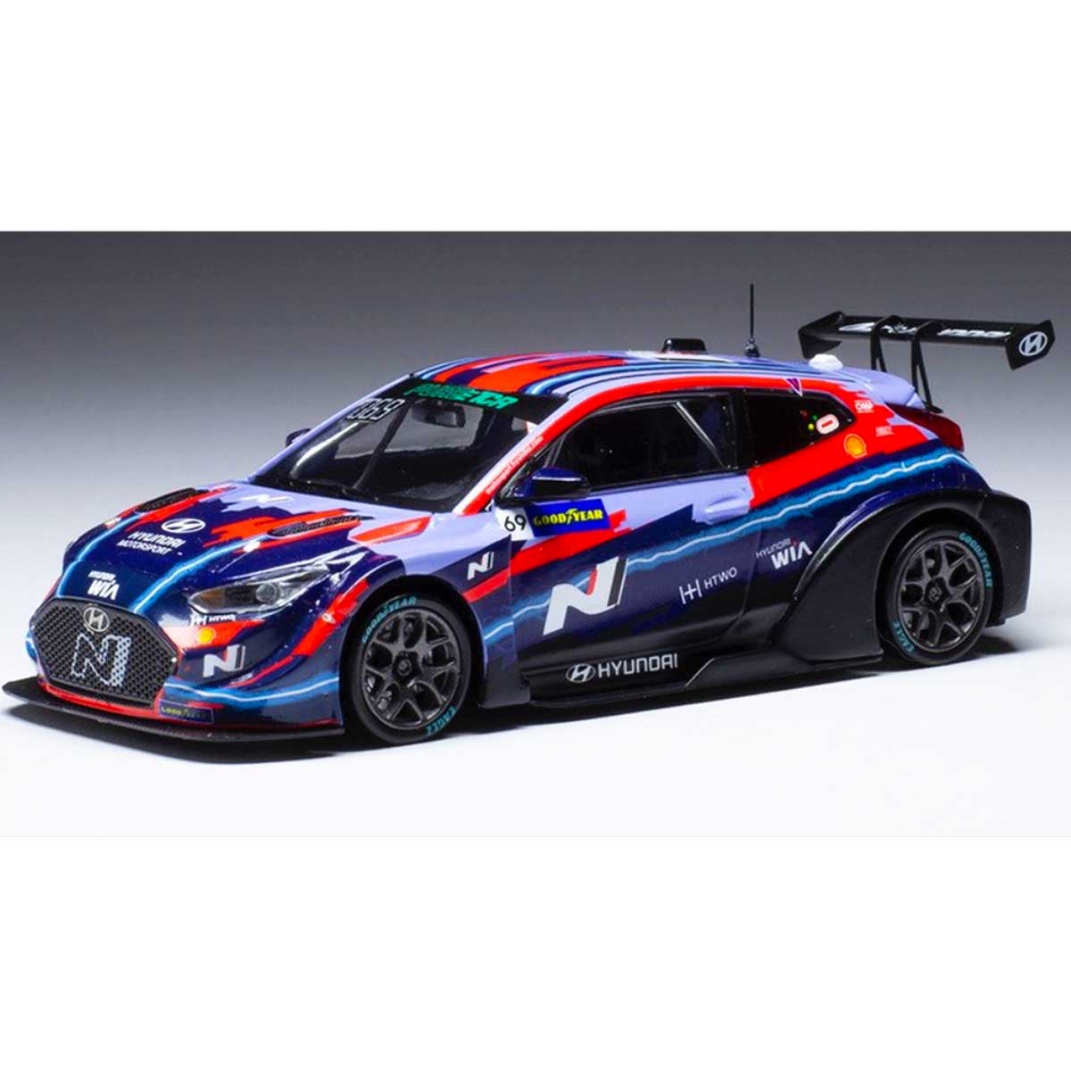2021 Hyundai Veloster Nº69 Karl Vernay ETCR 1:43 IXO Models GTM161CLQ