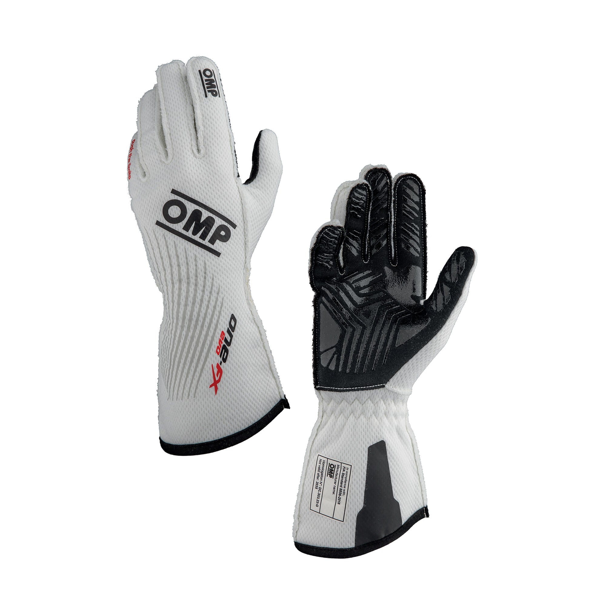 GUANTES OMP ONE EVO FX FIA 8856-2018 