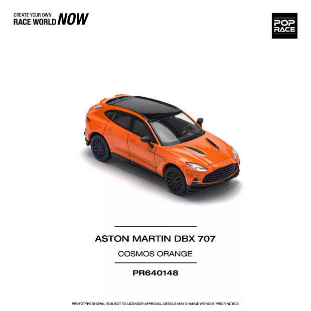 2020 Aston Martin DBX 707 Naranja Cosmos 164 Pop Race PR640148