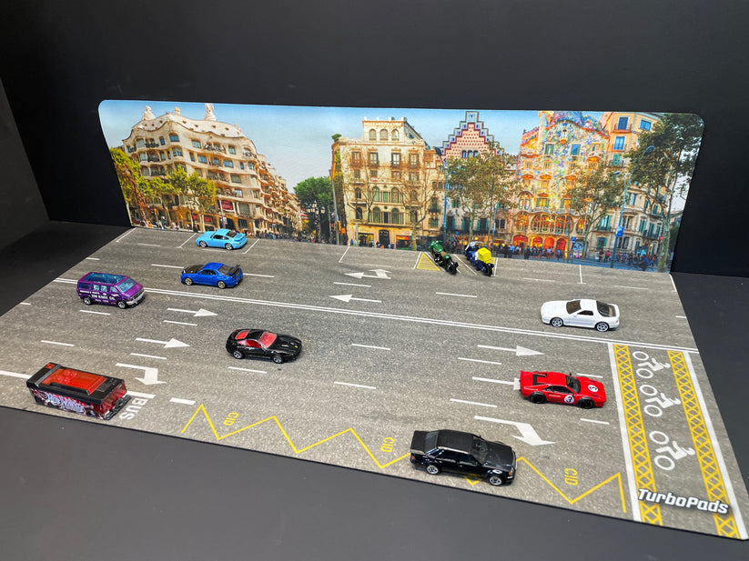 Barcelona 1/64 TurboPad 70x35cm mat mouse pad