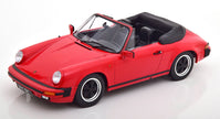 1983 Porsche 911 SC Convertible Rojo 1:18 KK-Scale KKDC180752