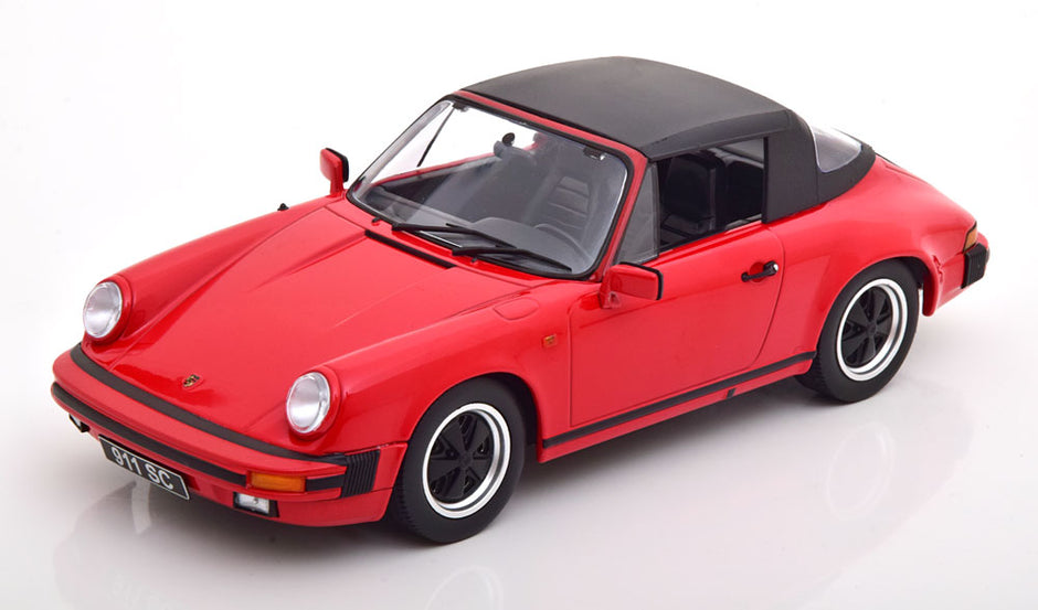 1983 Porsche 911 SC Convertible Rojo 1:18 KK-Scale KKDC180752