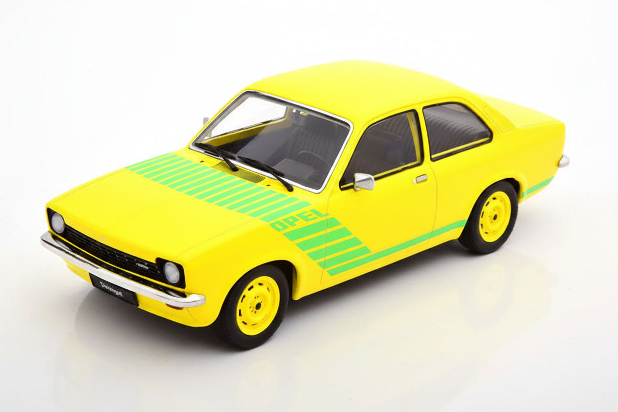 1973 Opel Kadett C Swinger Amarillo/Verde 1:18 KK-Scale KKDC180673
