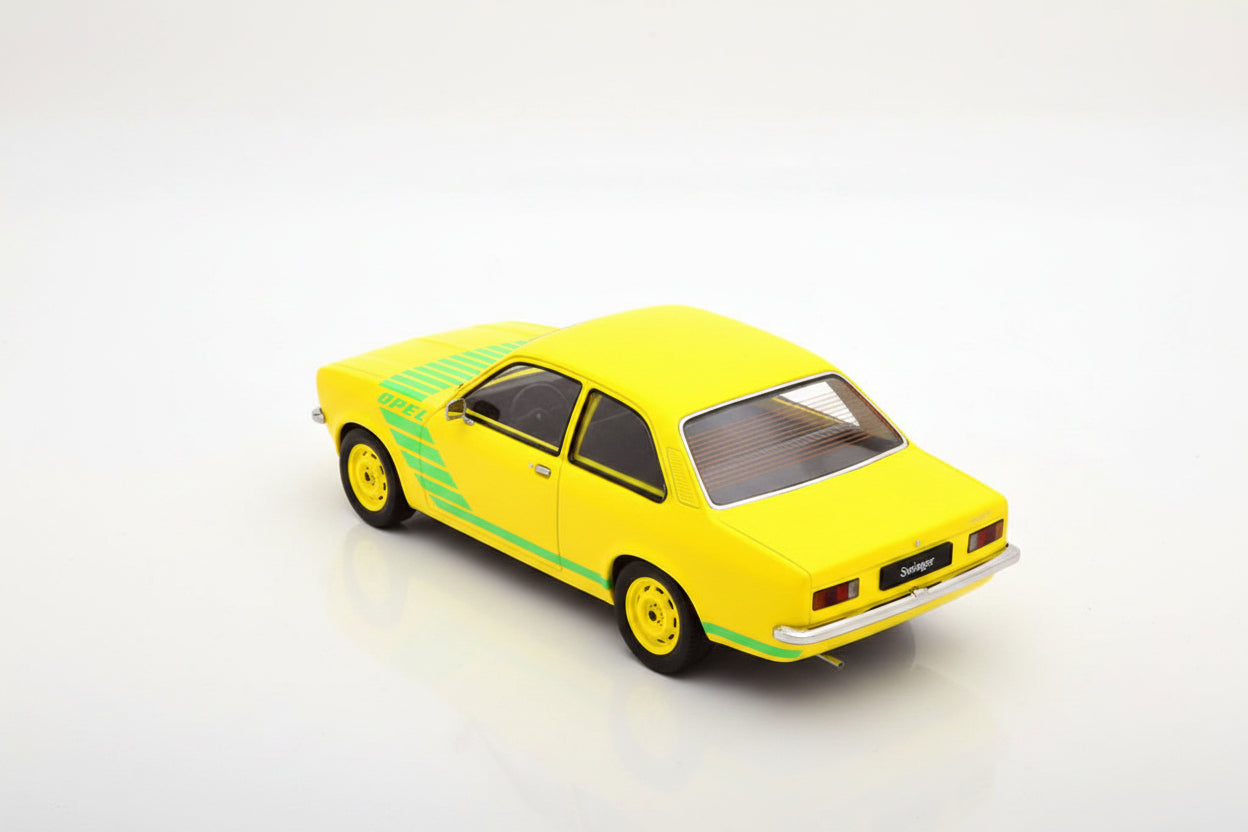1973 Opel Kadett C Swinger Amarillo/Verde 1:18 KK-Scale KKDC180673