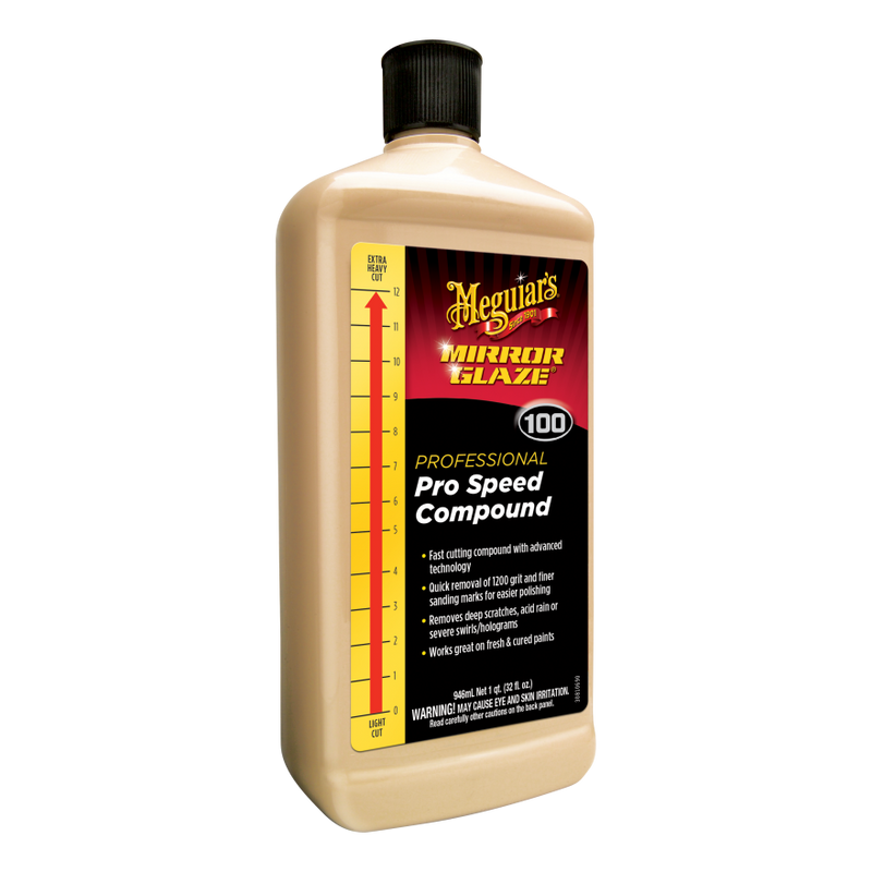 MEGUIAR´S M100 MIRROR GLAZE® PRO SPEED COMPOUND 946ML