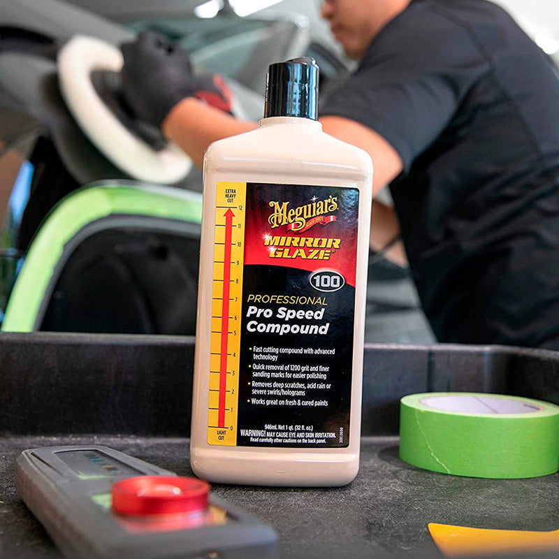 MEGUIAR´S M100 MIRROR GLAZE® PRO SPEED COMPOUND 946ML