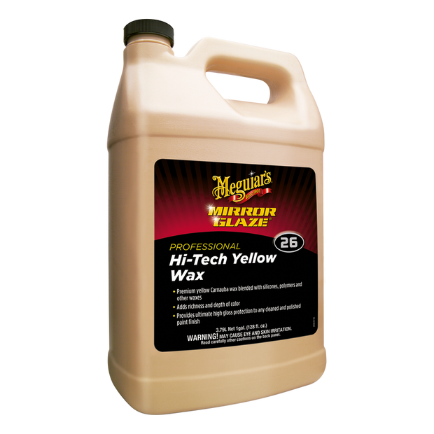 MEGUIAR´S MIRROR GLAZE PROFESSIONAL HI-TECH YELLOW WAX