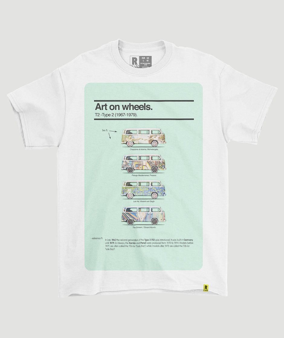 Camiseta “T2-Art on wheels”