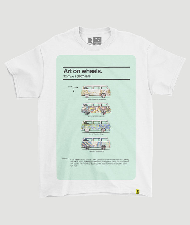 Camiseta “T2-Art on wheels”