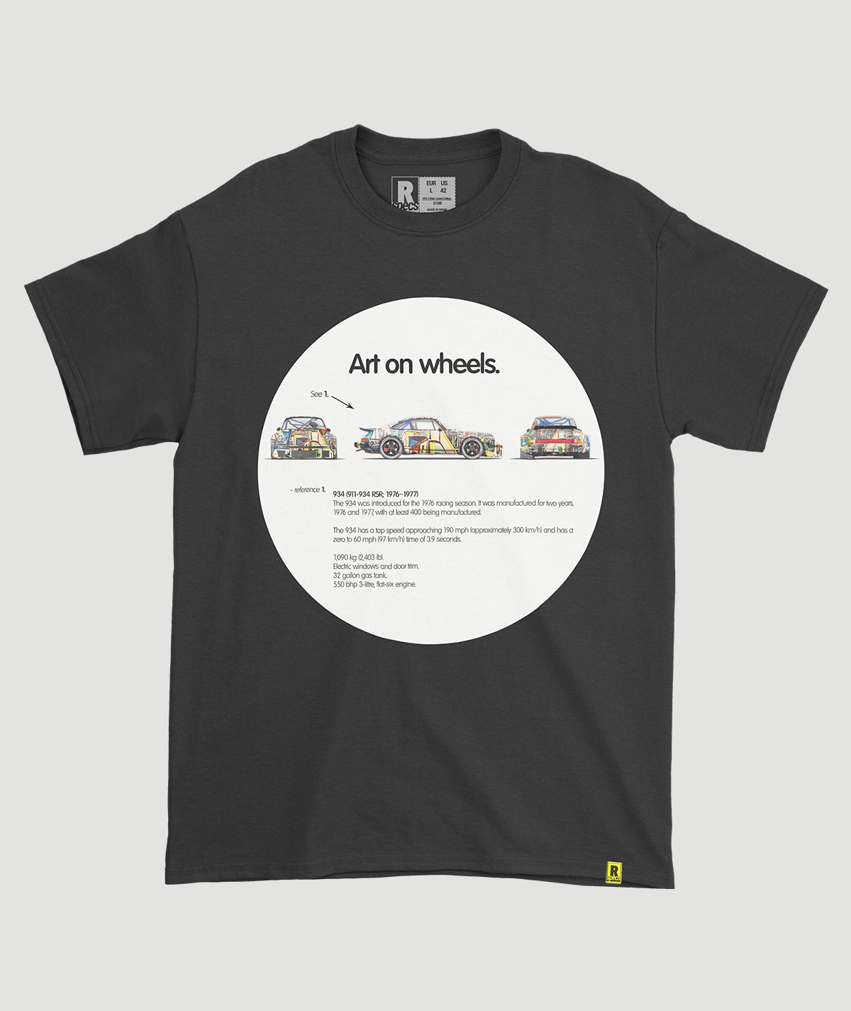 Camiseta “934-Art on wheels”