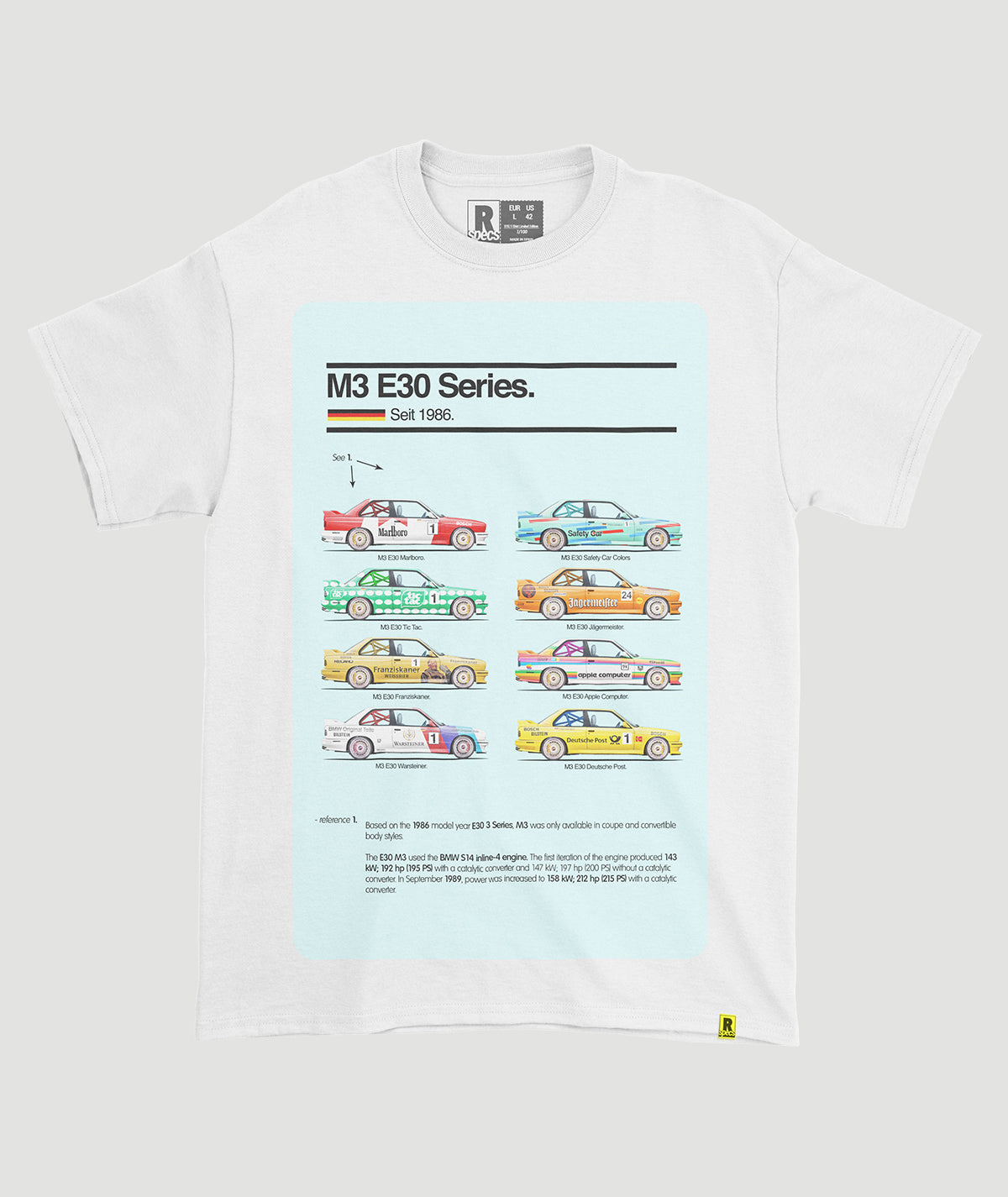 Camiseta “M3-E30 Icons”